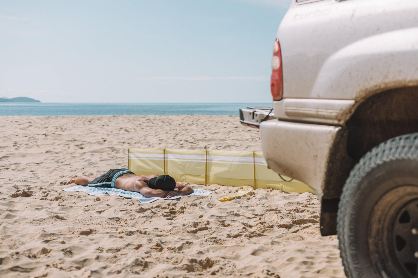 The Sand Fence - Summer yellow - vand